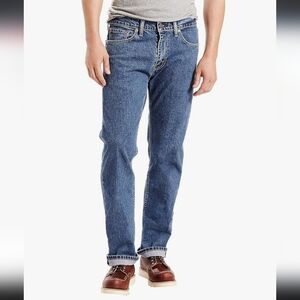 Levi's Men's Classic 505 Blue Stonewash Straight Jeans ~ Size 36x32